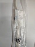Perkin Elmer N0777043 Flared PVC Two-Stop Peristaltic Pump Tubing - 0.76 mm I.D., Black/Black, Pkg. 12