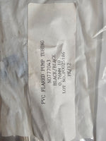 Perkin Elmer N0777043 Flared PVC Two-Stop Peristaltic Pump Tubing - 0.76 mm I.D., Black/Black, Pkg. 12