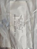 Perkin Elmer N0777043 Flared PVC Two-Stop Peristaltic Pump Tubing - 0.76 mm I.D., Black/Black, Pkg. 12