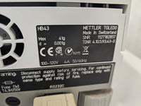 Mettler Toledo HB43 Series Halogen Moisture Analyzer with printer, tested