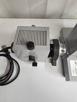Leitz Dialux Trinocular Head Microscope w/ four objectives