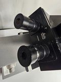 Leitz Dialux Trinocular Head Microscope w/ four objectives