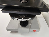 Leitz Dialux Trinocular Head Microscope w/ four objectives