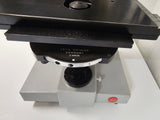 Leitz Dialux Trinocular Head Microscope w/ four objectives