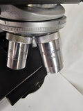 Leitz Dialux Trinocular Head Microscope w/ four objectives