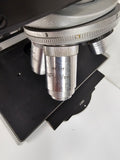 Leitz Dialux Trinocular Head Microscope w/ four objectives