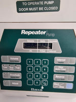 Baxter BAXA Pharmacy Repeater Pump Model 099 for parts or repair only