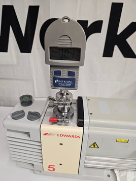 Edwards RV5 3.6 CFM Dual-Stage Vacuum Pump 115V, rebuilt and tested