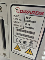 Edwards RV12 Dual Stage Vacuum Pump 115/220V selectable