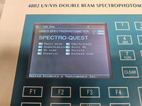 UNICO 4802 UV/Vis Spectrophotometer, new D2 lamp, tested, warranty