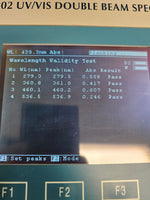 UNICO 4802 UV/Vis Spectrophotometer, new D2 lamp, tested, warranty