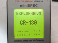 Exploranium GR-130 miniSPEC Surveying Gamma Ray Spectrometer