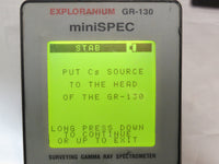 Exploranium GR-130 miniSPEC Surveying Gamma Ray Spectrometer