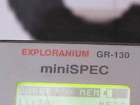 Exploranium GR-130 miniSPEC Surveying Gamma Ray Spectrometer