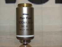 NIKON Plan Fluor 100x/1.30 Oil DIC H - Made in Japan - Excellent