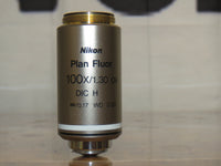 NIKON Plan Fluor 100x/1.30 Oil DIC H - Made in Japan - Excellent