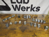 HUGE lot of 156 - Sakura Tissue Tek / Lab Tek Stainless Steel Base Molds