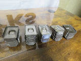 HUGE lot of 156 - Sakura Tissue Tek / Lab Tek Stainless Steel Base Molds