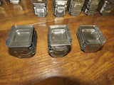 HUGE lot of 156 - Sakura Tissue Tek / Lab Tek Stainless Steel Base Molds