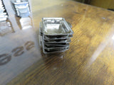 HUGE lot of 156 - Sakura Tissue Tek / Lab Tek Stainless Steel Base Molds