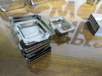 HUGE lot of 156 - Sakura Tissue Tek / Lab Tek Stainless Steel Base Molds