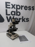 Olympus BH-2 BHT Microscope - S Plan 100x 40x 10x Objectives with Manual