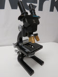 VINTAGE Series 15 American Optical AO Stereo microscope w/ BRASS Objectives