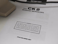 Olympus Microscope CK2 Inverted PC Microscope w/ 3 Objectives Photomicro Adapter L