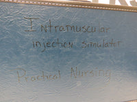 NASCO LifeForm Intramuscular Injection Simulator LF00961U Manikin & Case #1