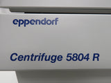 Eppendorf 5804R Refrigerated Centrifuge A-4-44 Rotor & Buckets - Excellent Shape