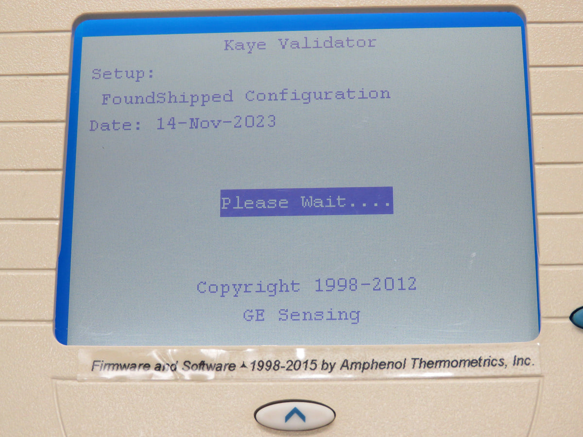 Kaye Sensorinputmodules GE KAYE VALIDATOR X2005 U w/ 3 SIM - SENSOR INPUT MODULES - CAL Nov 20 ...