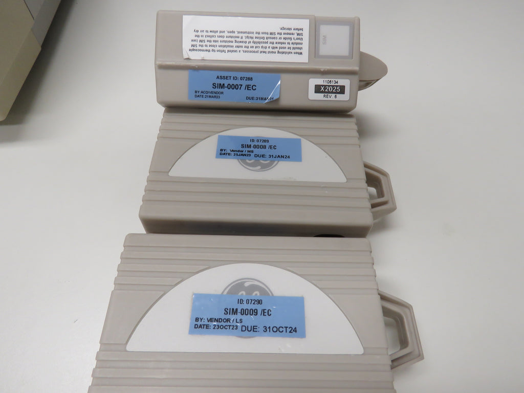 GE KAYE VALIDATOR X2005 U w/ 3 SIM - SENSOR INPUT MODULES - 2023 CAL ...