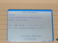 GE KAYE VALIDATOR X2005 U w/ 3 SIM - SENSOR INPUT MODULES - 2023 CAL! #2