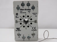 Allen Bradley 700-HA32A1 SER-D 10A RELAY and Base 700-HN100 with retainer clip