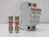 Ferraz Shawmut USCC2 Fuse Holder with ATQR15 Fuses