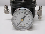 Fairchild Kendall 10242N Precision PSIG Gas Regulator CO2 N O2 1-60 PSI Gauge