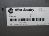 Allen Bradley 1746-P2 Ser C SLC POWER SUPPLY with 1746-A7 SER B 7 Slot Rack