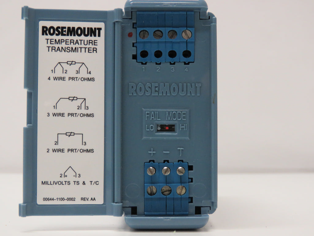 Rosemount 644R Temperature Transmitter 644RANA 00644-6412-1005 HW:30 S ...
