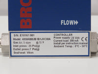 Brooks Instrument 4800 Series Mass Flow Meter AIR, 5 slpm Inlet 25 psi Outlet 7 Psi
