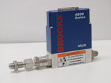 Brooks Instrument 4800 Series Mass Flow Meter AIR, 5 slpm Inlet 25 psi Outlet 7 Psi