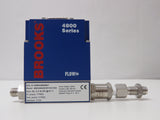 Brooks Instrument 4800 Series Mass Flow Meter N2, 0-5 SLPM Inlet 7 psig Outlet 0 Psig