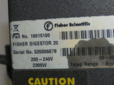 FISHER Scientific Block Digestor 20 - 20 Well Kjeldahl digestion 440C - TESTED!