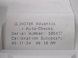 Siemens Diagnostics Urine Analyzer, Clinitek Advantus w/ Barcode Scanner