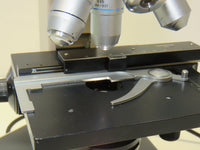 Olympus Ch-2 CHT Microscope W/ 4x, 10x, 40x, 100x Objectives - TESTED