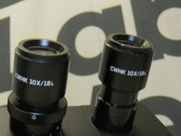 Olympus Ch-2 CHT Microscope W/ 4x, 10x, 40x, 100x Objectives - TESTED