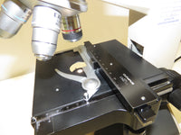 Olympus Ch-2 CHT Microscope W/ 4x, 10x, 40x, 100x Objectives - TESTED