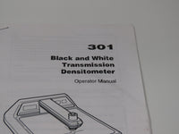 X-rite 301 3M 222 B&W Transmission Densitometer w/ Manual, Calibration Strip