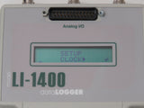 Li-cor LI-1400 10 Channel Light Sensor Data Logger Analog I/O Biosciences Field Unit