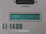 Li-cor LI-1400 10 Channel Light Sensor Data Logger Analog I/O Biosciences Field Unit