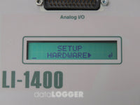 Li-cor LI-1400 10 Channel Light Sensor Data Logger Analog I/O Biosciences Field Unit